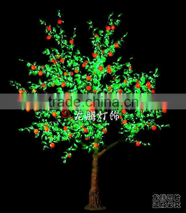 led landscape artificial tree with light