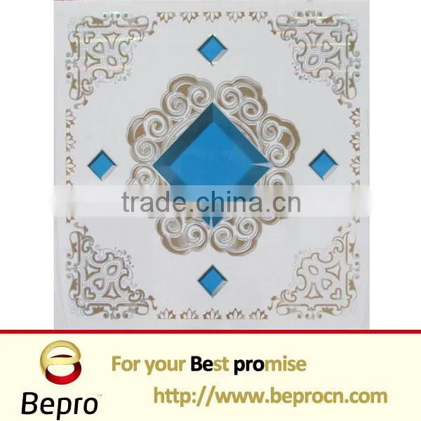 interior ceiling panel 595*595mm PVC panel hot sale for Iraq / Iran/turkey