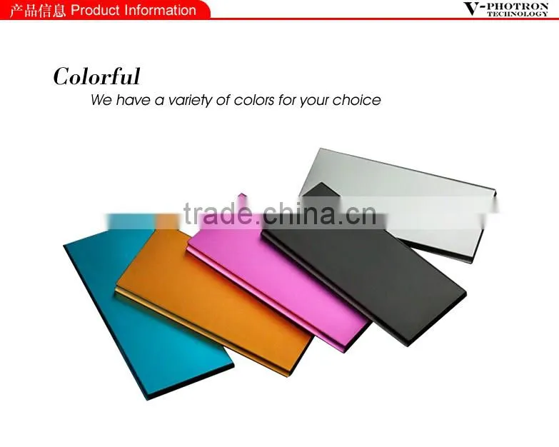 2014 new products China suppliers external portable power bank 12000mah