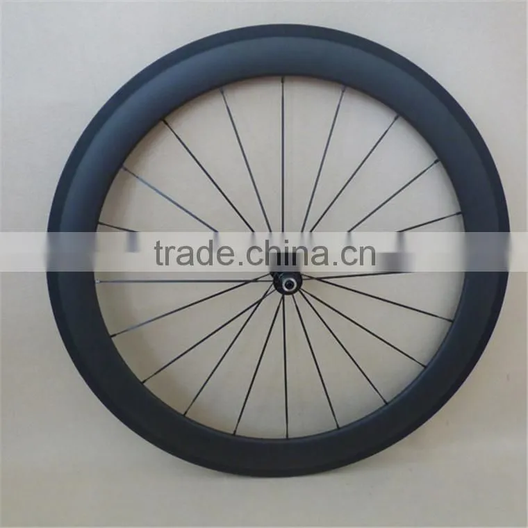 Bicycle wheel rims, tubular 60mm Depth 700c road bicycle full carbon rims