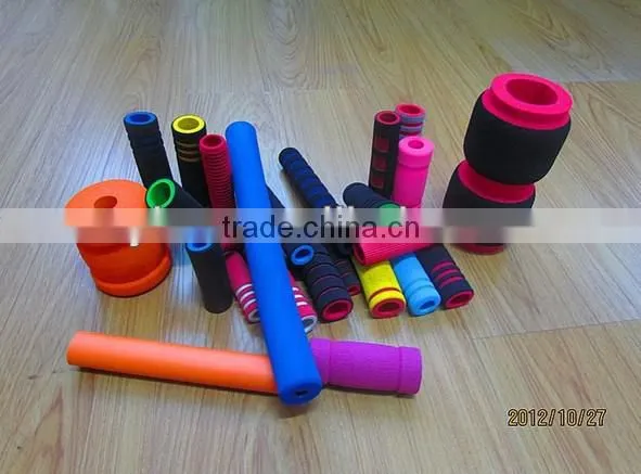 Vertical stripes eva foam tube/eva foam grip/eva foam handle
