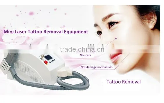 Without scars tattoo removal options Beauty equipment NDYAG Laser