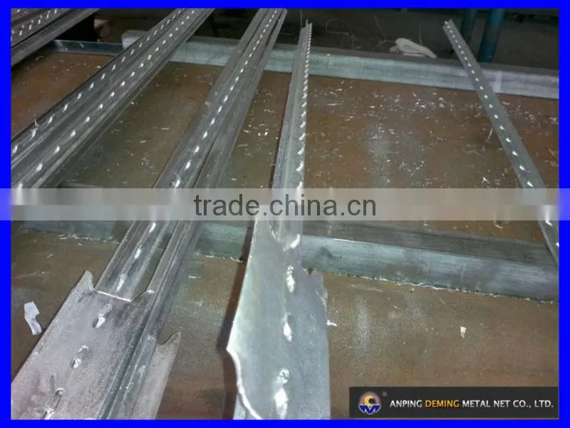 American T fence post, steel fence T post