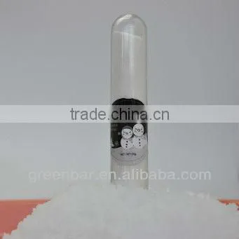 Water absorbing window shopping decorative fake snow