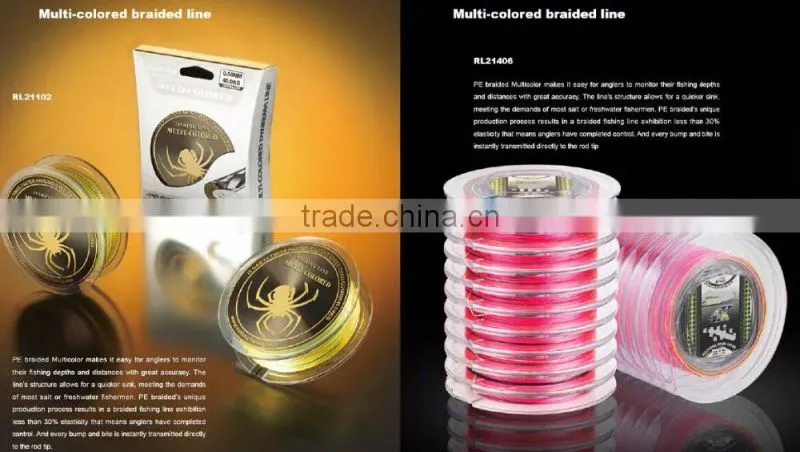 Factory direct PE braided fishing line