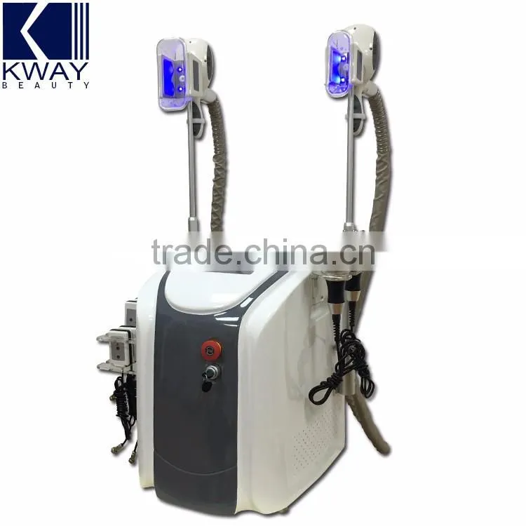 Newest 5 in 1 multifunctional cavitation rf cool tech fat freezing slimming machine
