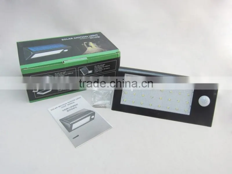 32LED motion sensor light solar garden lighting