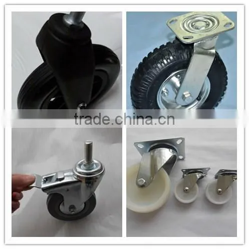 Pneumatic wheel 3.50-4 heavy duty caster wheel 10 inch