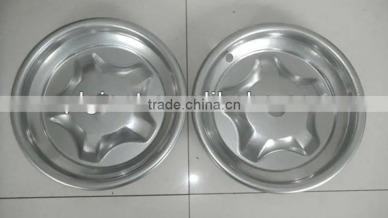 Five stars double edge wheel rim