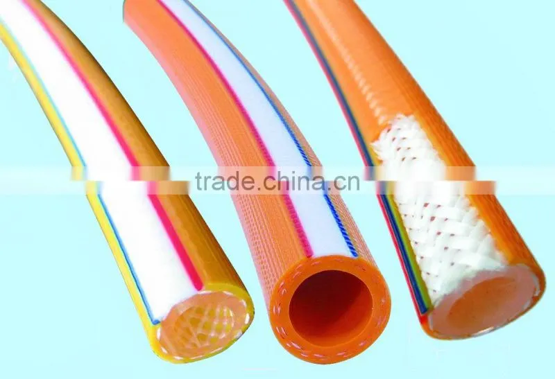 YELLOW COLOR PVC AIR HOSE /HIGH PRESSURE HOSE /SPRAY HOSE