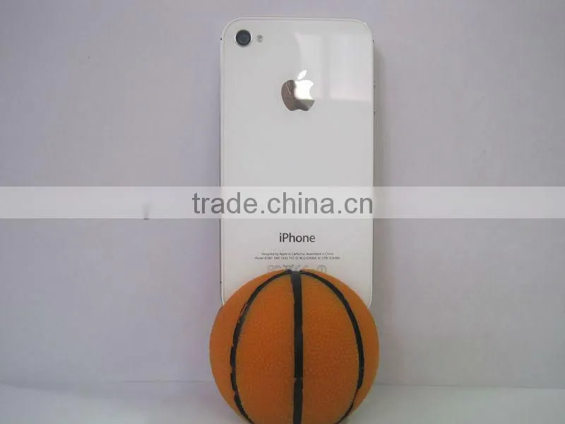 football shape silicone speaker for Iphone