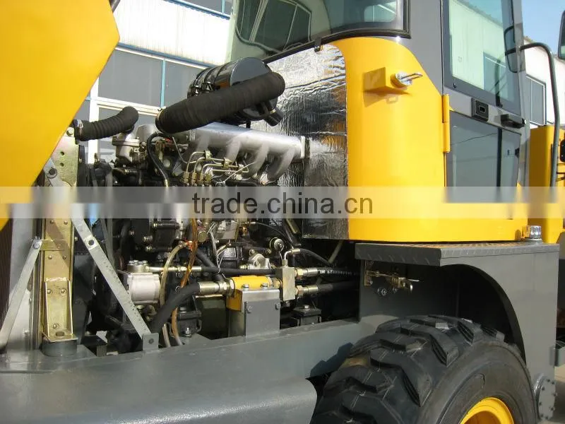 2015 New CS915 Artiuclated Mini Wheel Loader with CE, Joystick, Quick-action couplings