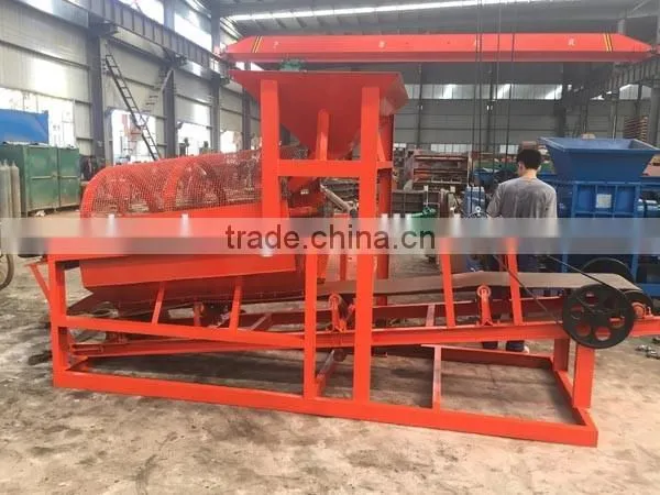 Rotary drum screen ,screen conveyor with hopper
