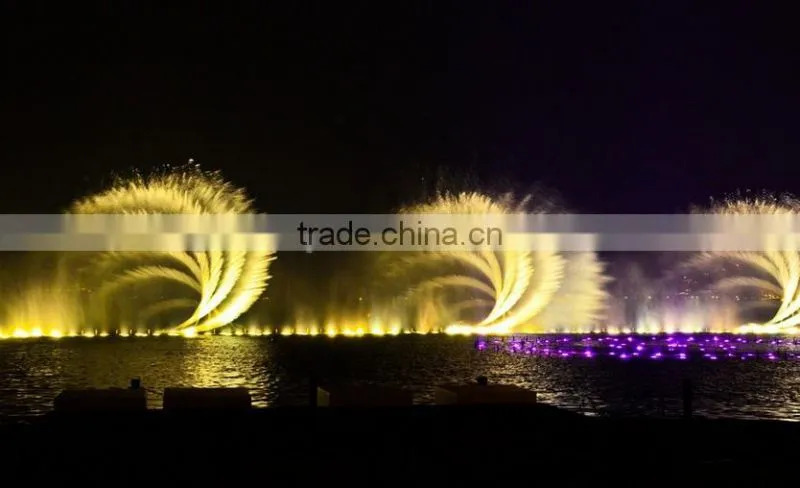 China water fountain with musical control system