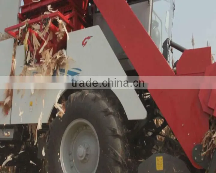 4YZ-3A corn mini combine harvester