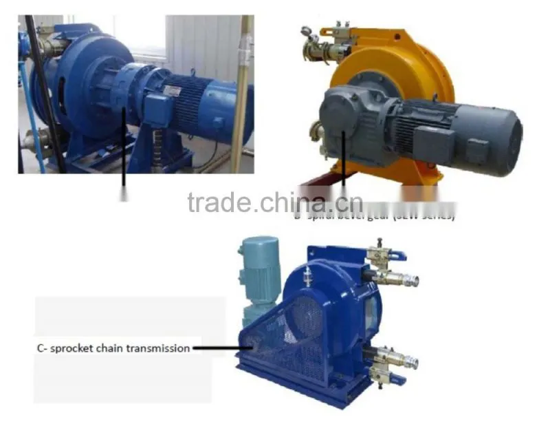 CE ISO OEM with GH Series for Sale Mini Small Mortar Hose Pumps