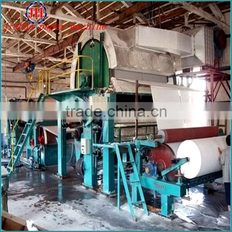 1575mm 15T/D a4 Paper Machine Price, Paper Mill Machinery Manufacturers in China