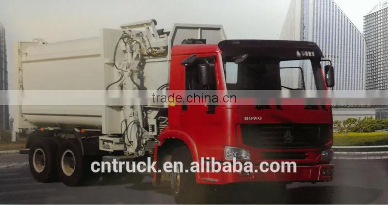 high efficient sanitation trucks refuse compactor truck