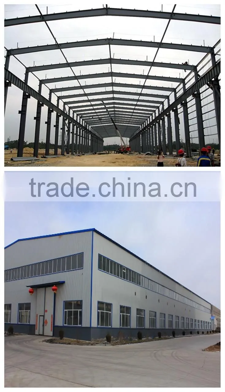 low cost steel structure workshop