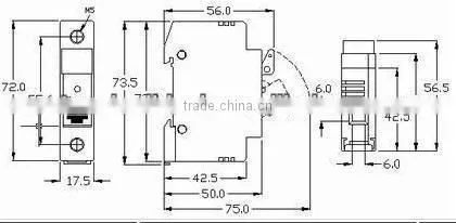FS-033 RT18-32 Without LED Indicator Inline Auto Fuse Holder