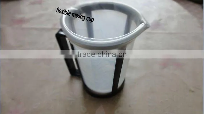 Flexible Mixing Cup With Holder