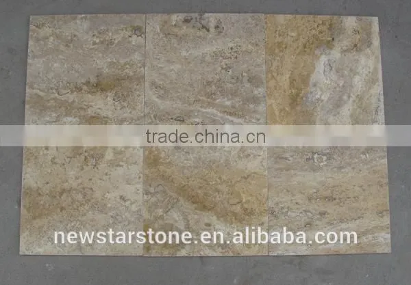 tumbled travertine pavers
