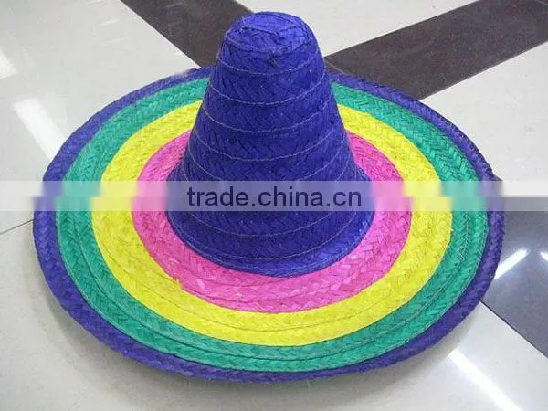 Hot Sale Custom Summer sombrero straw hat wholesale