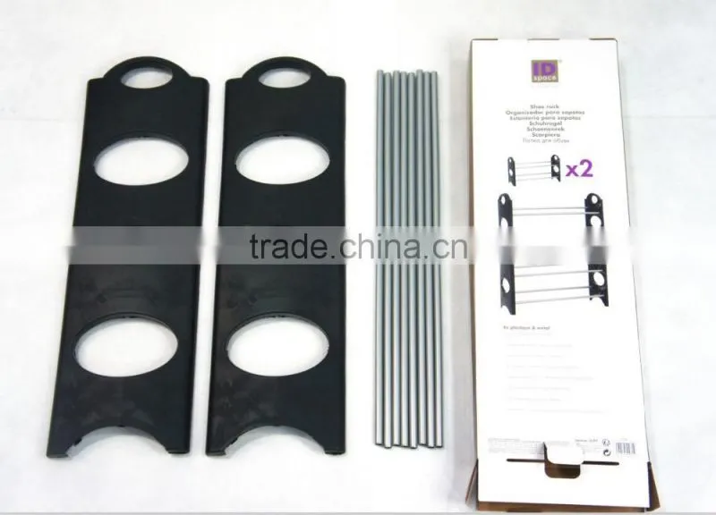 Shoe Rack Organizer Storage - Stackable and Detachable - Easy to Assemble - No Tools Required, 10 Shelf