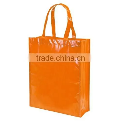 Recycled reusable customized laminated tnt shopping bag wholesale