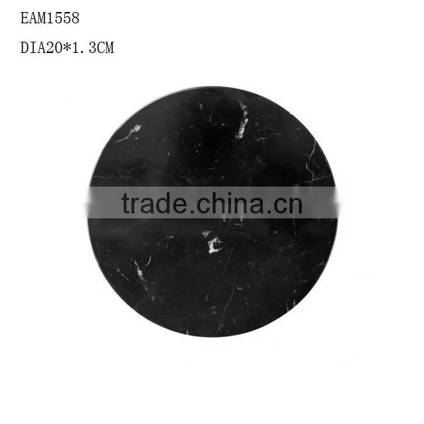Nero Margiua Coasters black marble Hexagon Coasters