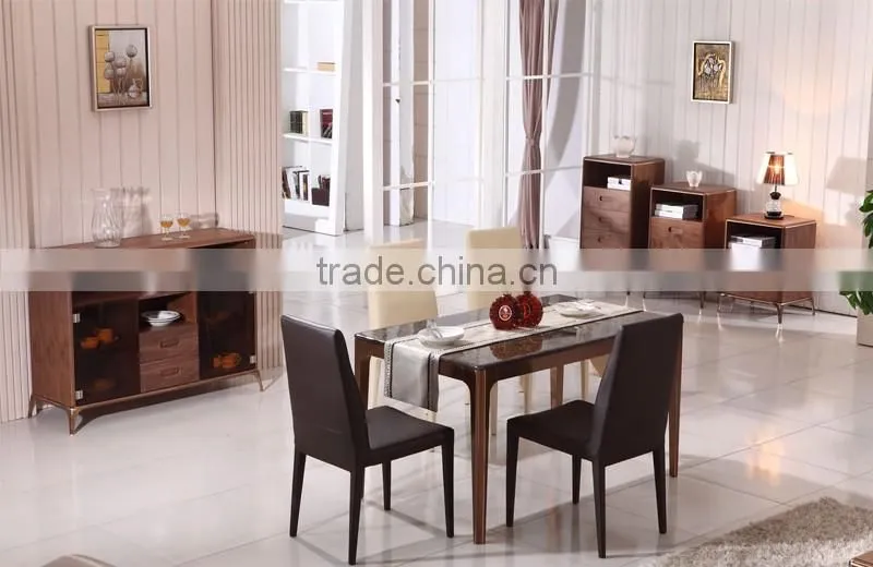 Pine Wood New Design Modern TV Cabinet with Drawers