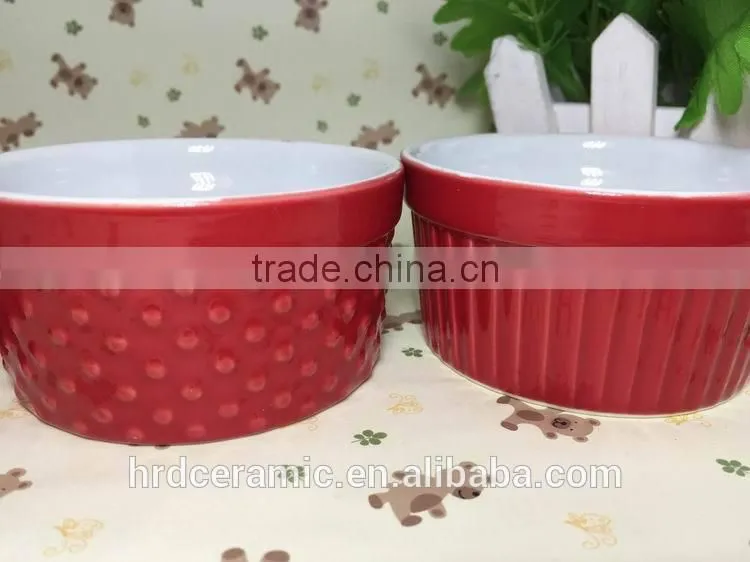 Stocked Wholesale solid color stoneware ice cream bowl