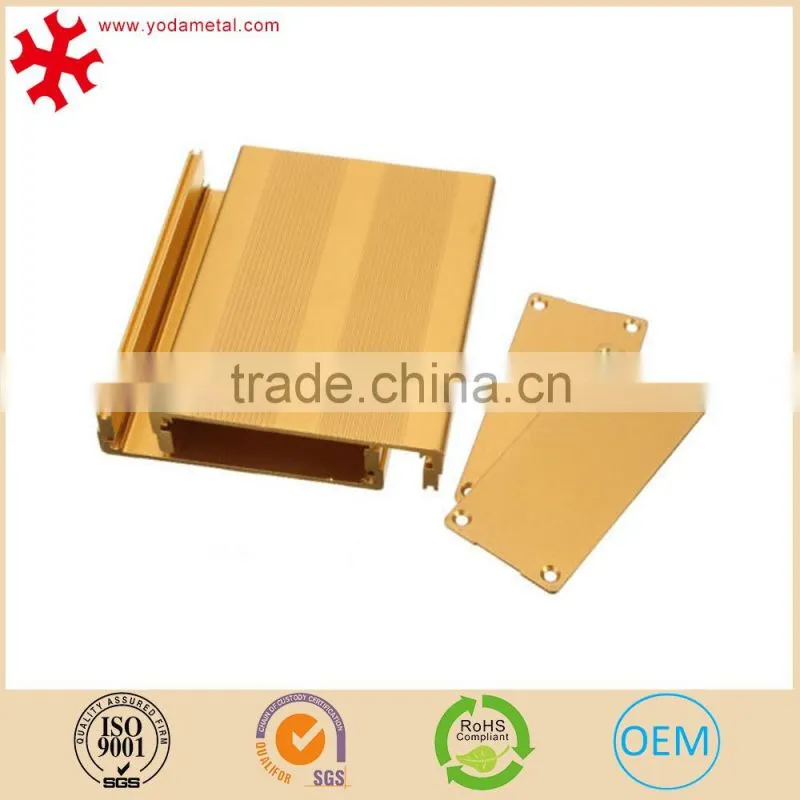 OEM outdoor waterproof extruded electronic aluminum enclosures