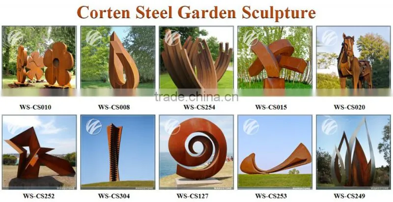 Children metal sculpture