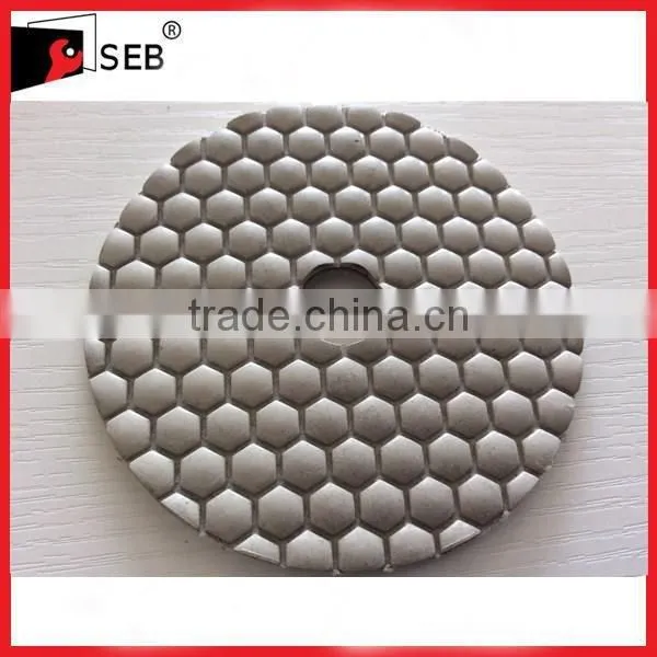 100mm polishing pads for concrete wet SEB-PP110679