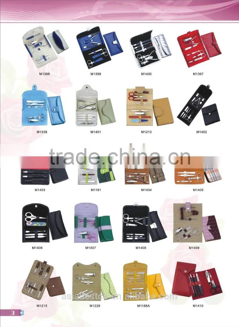 Wholesale Stainless Steel Manicure Nail Set
