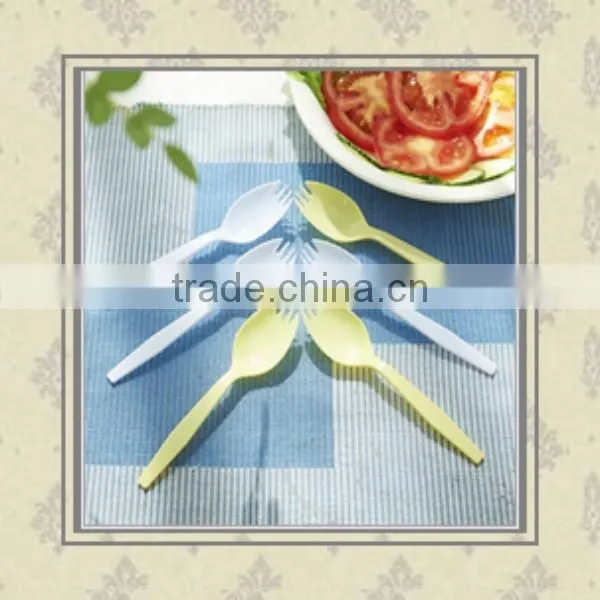 OEM wholesale cheap food grade PP plastic ice cream spoons made in ShenZhen professional exporter manufacturer