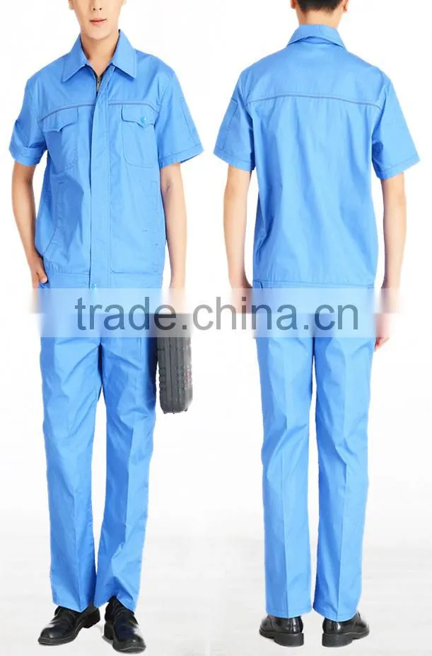 2016 OEM man workwear factory uniform industrial clothings overall