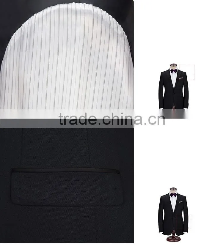2015 classic style bulk wholesale men's wedding suits black suit & uniform for business & party