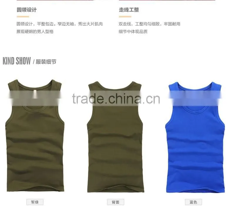 cheap bulk custom wholesale mens tank top