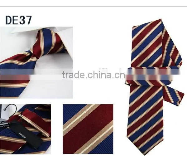 HD6-T117 High quality New design natural silk men's woven neck tie