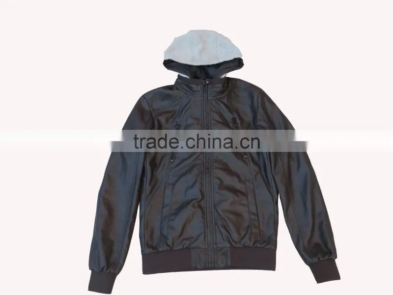 2016 Top fashion Italian jacket mens leather blazer
