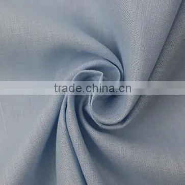 Linen cotton 55/45 interwoven woven shirt fabric