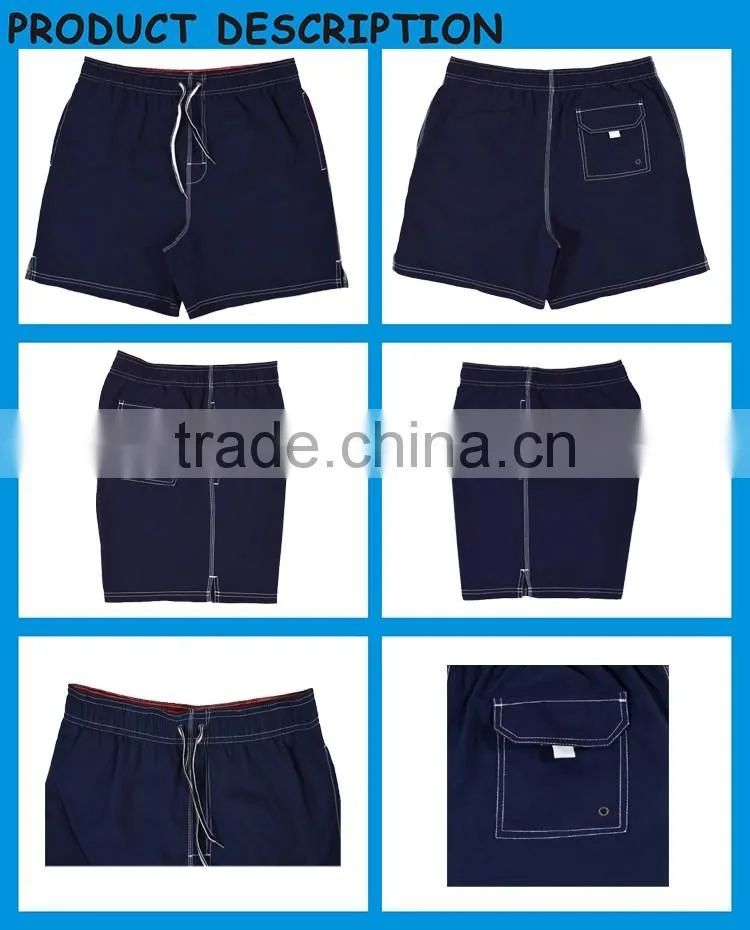 Men Microfibre Peach Base style Boardshorts, 100% Polyester Solid Color Board Short