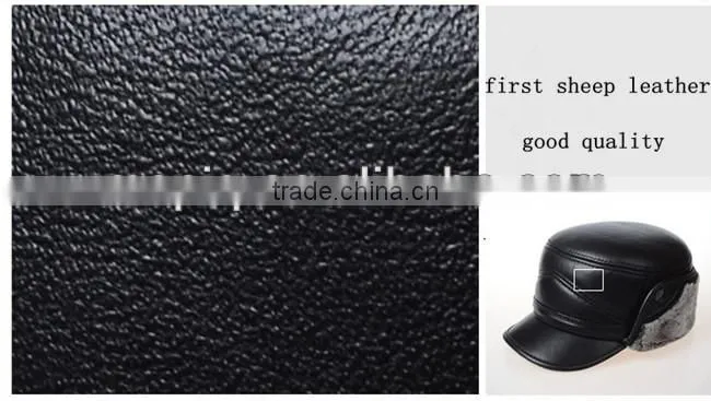 high quality good design leather man hats