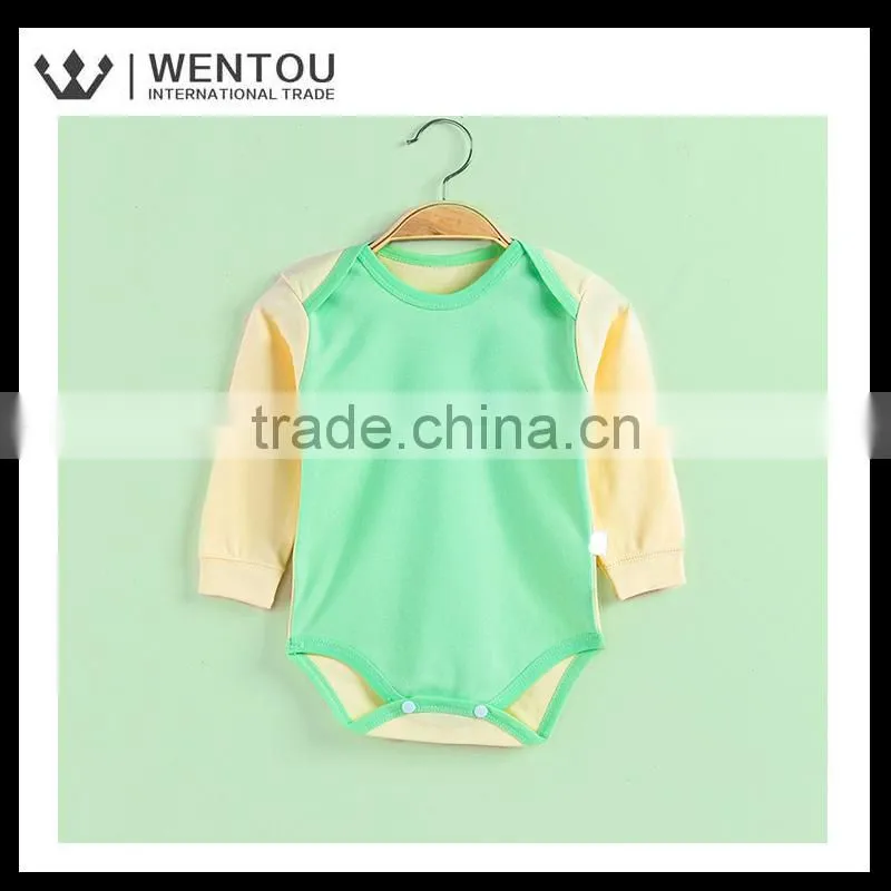 Wholesale lovey cotton Baby onesie pajamas
