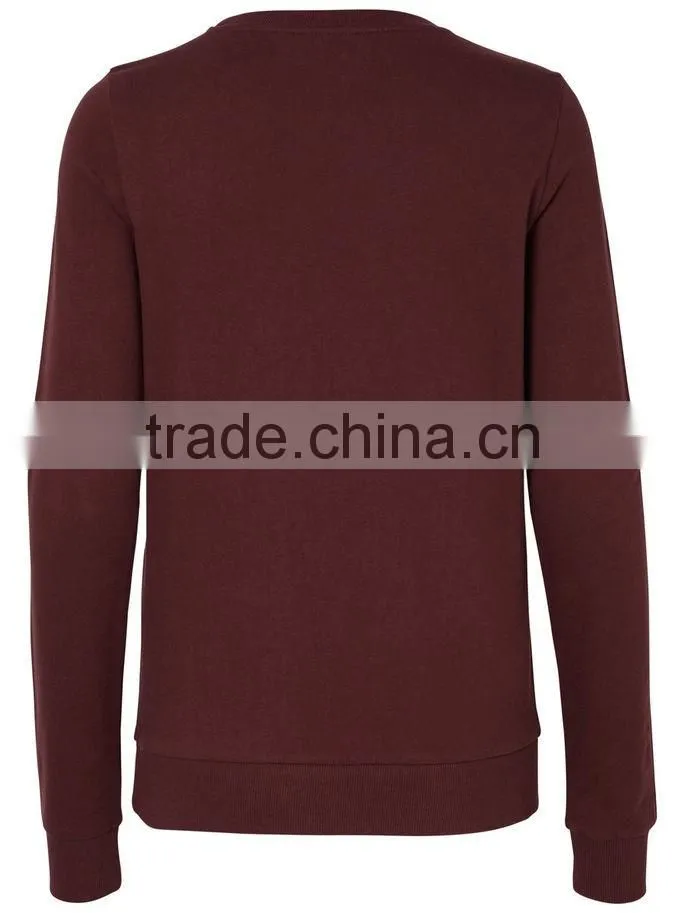 2016 Wensfashion sweatshirt shop costume women leather long sleeved pullover sweatshirts