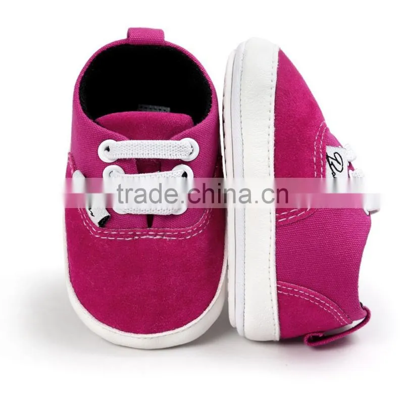2017 baby shoes, colorful baby boy canvas shoes