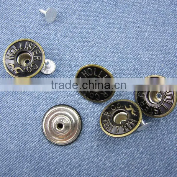 superior quality metal button