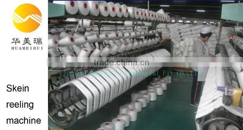 industrial 100% polyester hank yarn for sewing thread